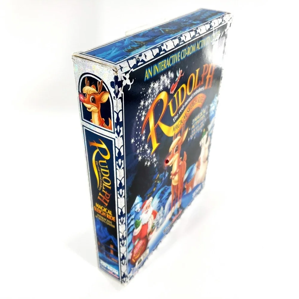Rudolph The Red-Nosed Reindeer Magical Sleigh Ride PC Windows 95/Mac New Sealed